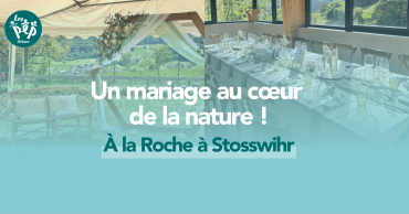 Un mariage au cœur de la nature !
