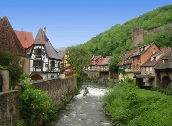 La Chaume est à proximité de la ville préféré des français : Kaysesberg